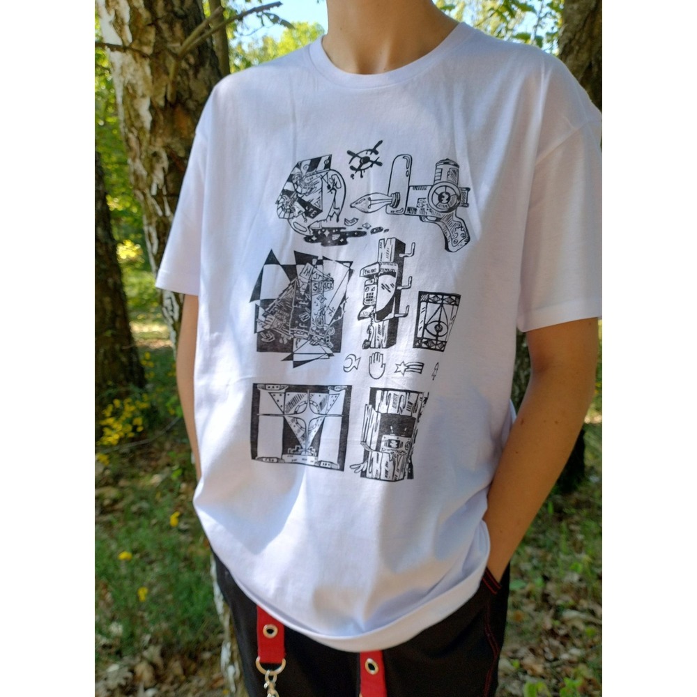 Gravity Falls Double-sided Block Printed T-shirt